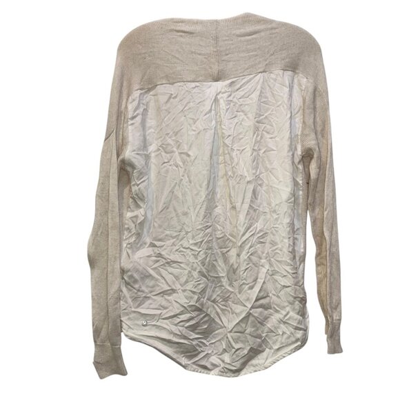 lululemon athletica white cardigan sweater 4 - Picture 2 of 3